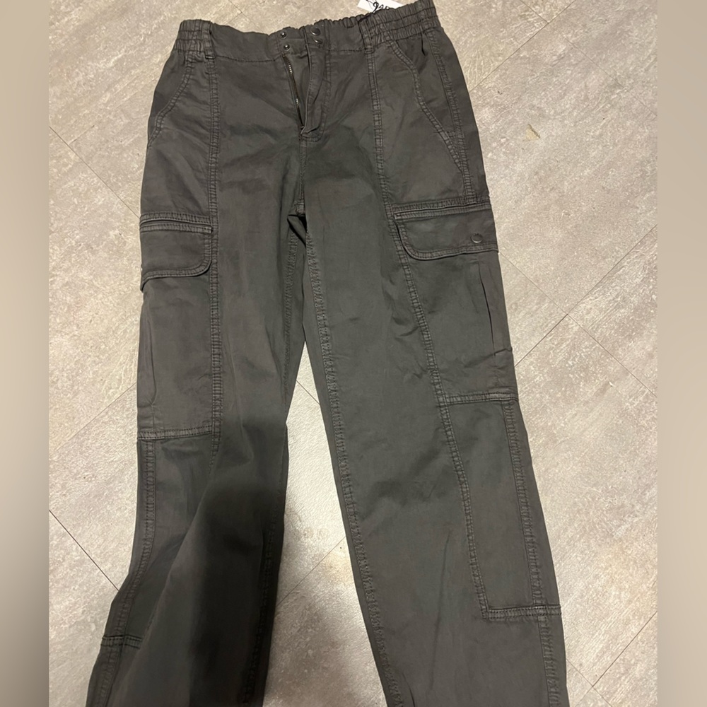 Grey Cargo Pants